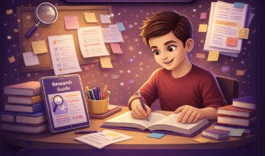 Student persona illustration