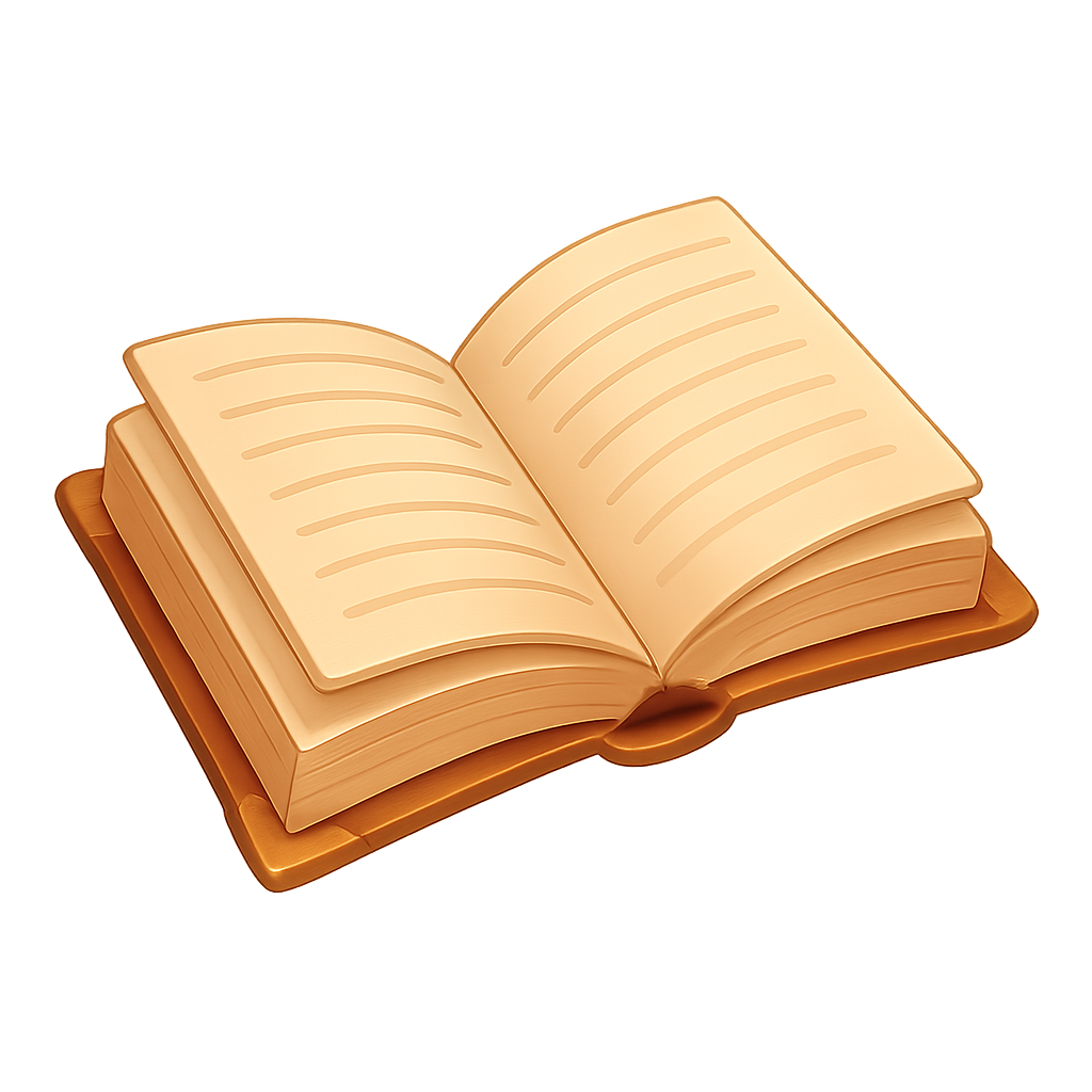 Book illustration representing the QBooklyAI privacy policy